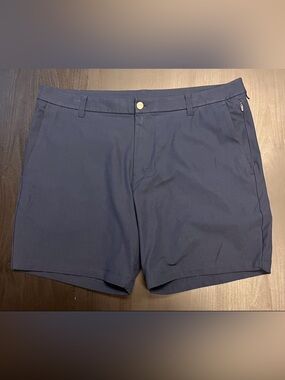 Lululemon Commission Classic Fit Short 8" (Navy) - 38"W